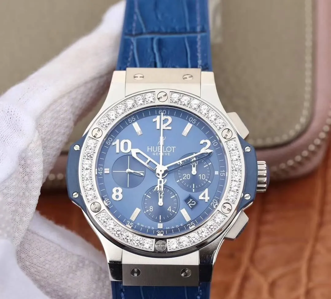Hublot Big Bang 341.SX.7170.LR.1204 V6 Factory 1:1 Best Edition Replica Watch Blue Strap